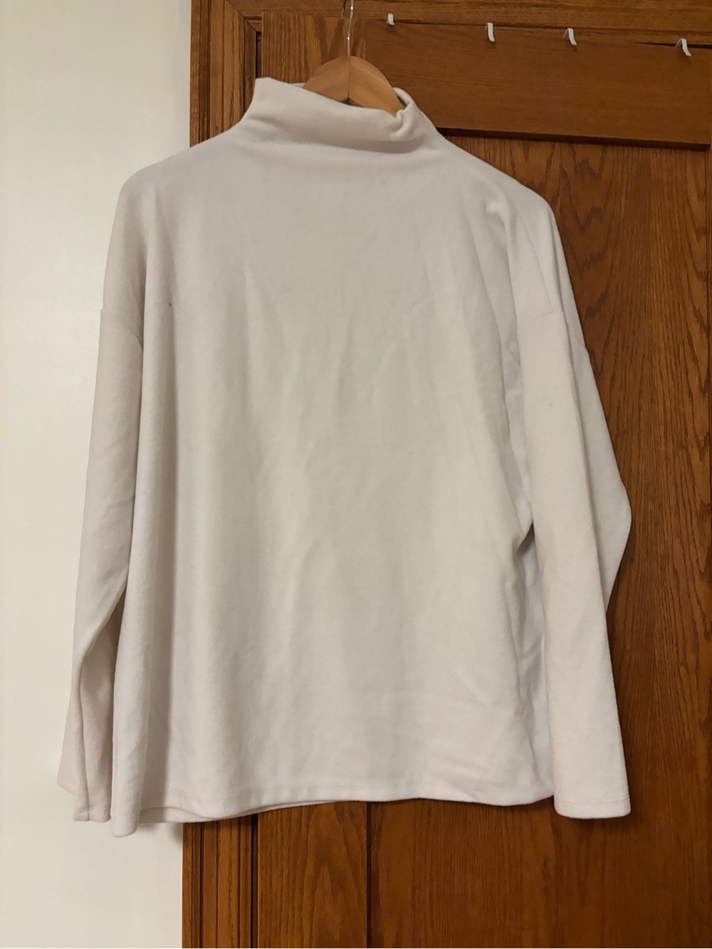 a new day Cream Cowl Neck Fleece